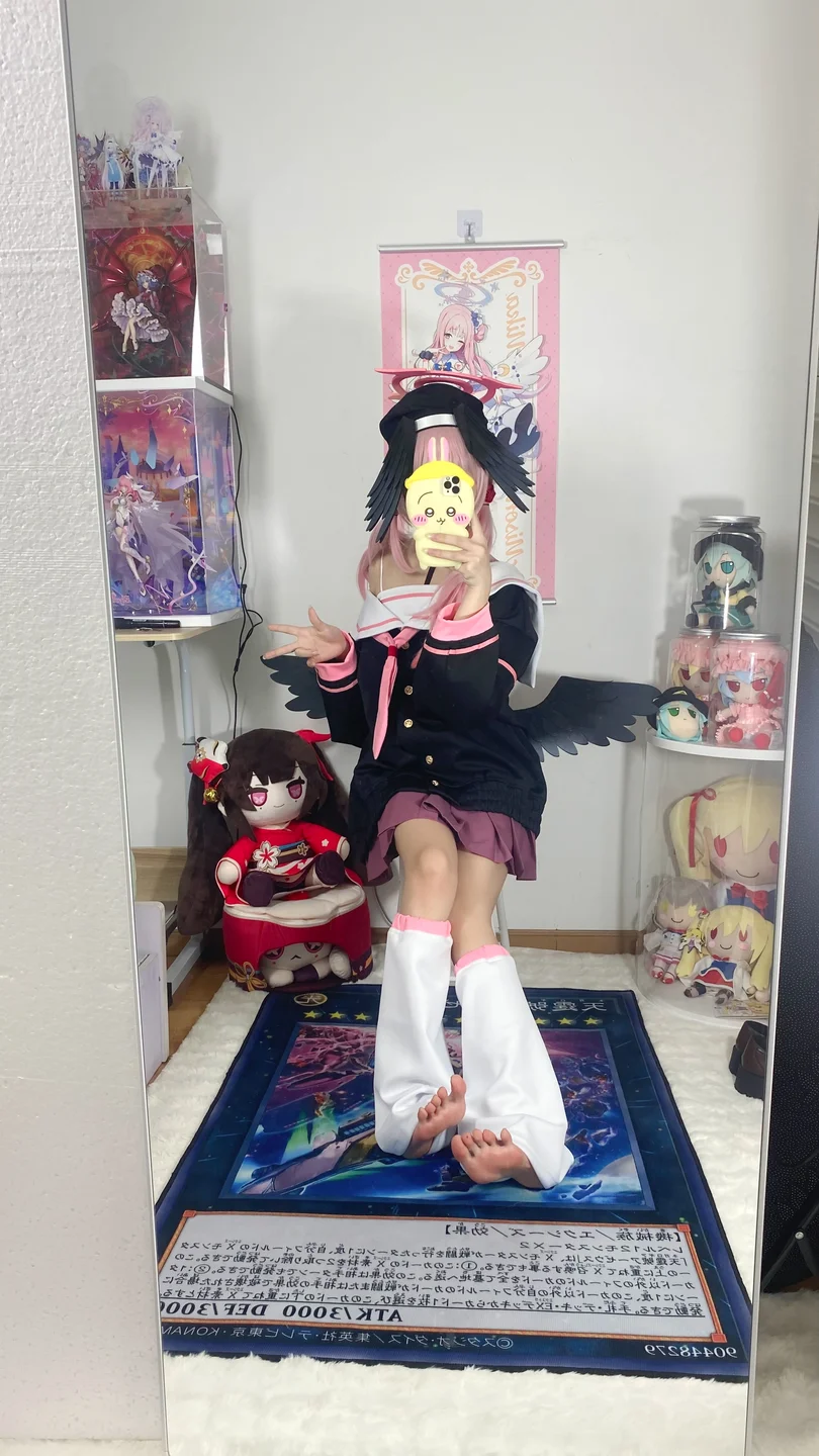 白栎Shirly - 蔚蓝档案·下江小春 [35P,7V-655MB] tg@simisebaisi 【丝足阁】030.webp